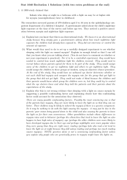 Stat 1040 Recitation 1 Solutions (with two extra problems at the end)