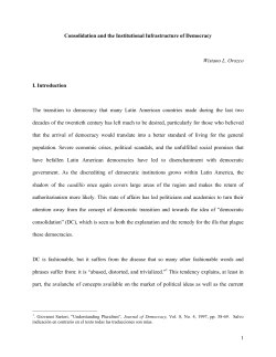 La situaci&oacute;n actual de muchos de los pa&iacute;ses latinoamericanos que