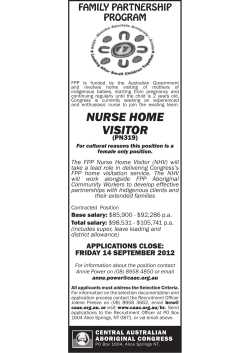nurse home visitor - Australian Nurse