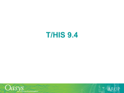 T/HIS 9.4 - Oasys Software