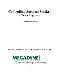Controlling Surgical Smoke