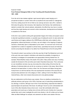 Suzanne Treister From Fictional Videogame Stills to Time Travelling