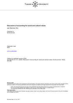 Klamer - Research portal