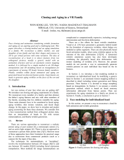 Cloning and Aging in a VR Family