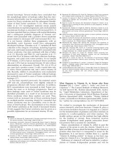 normal karyotype. Several studies have concluded that the