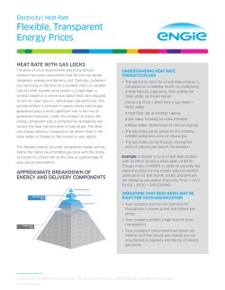 Heat Rate with Gas Locks