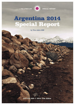 Argentina 2014 Special Report