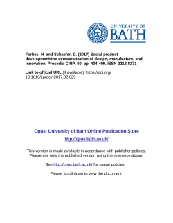 Social Product Development: The Democratization