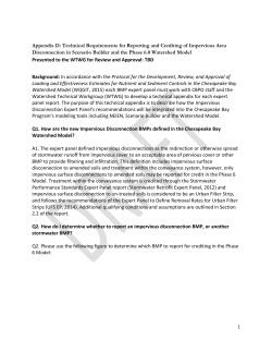 Appendix D: Technical Requirements for Reporting and Crediting of