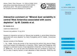Mineral dust variability in central West Antarctica associated