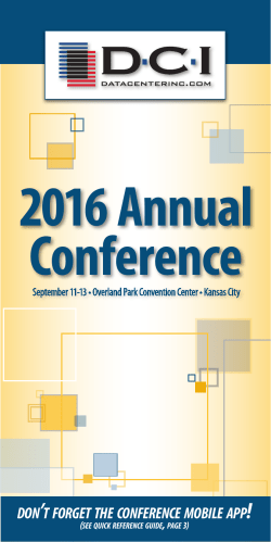 don`t forget the conference mobile app