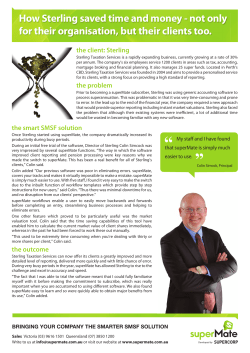 Sterling have improved their SMSF administration with