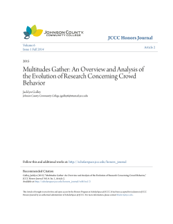 Multitudes Gather: An Overview and Analysis of the Evolution of