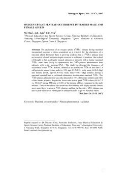 FULL TEXT - Biology of Sport