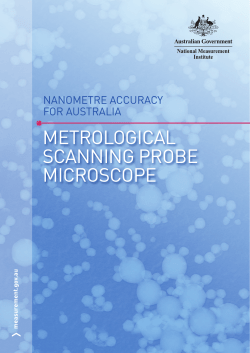 Nanometre accuracy for Australia: Metrological scanning probe
