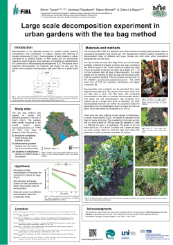 Materials and methods