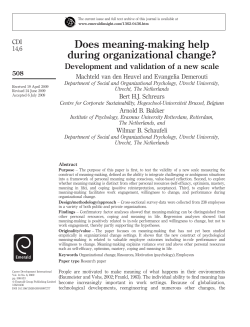 Does meaning-making help during