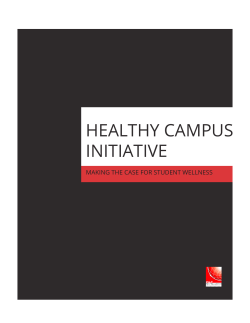 healthy campus initiative - Ohlson Lavoie Collaborative