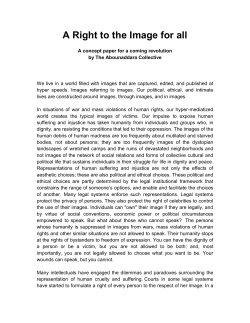 A Right to the Image for all - The Vera List Center for Arts and Politics