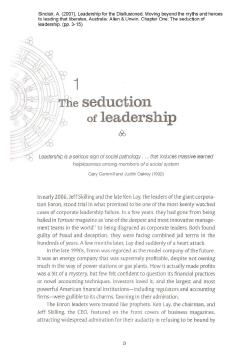 Leadership for the Disillusioned, 2007, 3