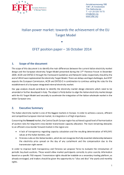 Italian power market