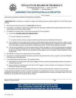 School of Pharmacy - Texas Tech University Health Sciences Center