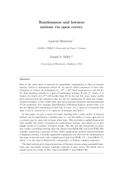 Randomness and lowness notions via open covers