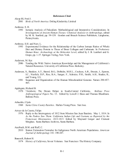 R-1 References Cited Alsop III, Fred J. 2001 Birds of North America