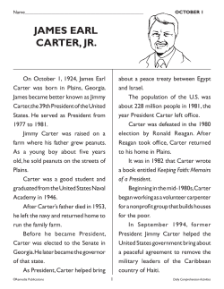 james earl carter, jr.