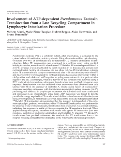 Involvement of ATP-dependent Pseudomonas