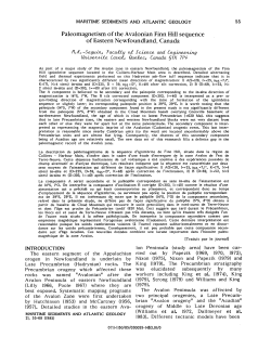 Paleomagnetism of the Avalonian Finn Hill sequence of Eastern