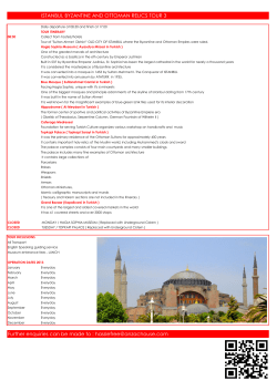 istanbul byzantine and ottoman relics tour 3