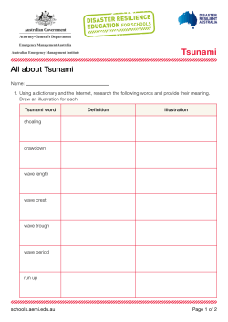 All about Tsunami