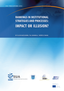 Impact or Illusion? - European University Association