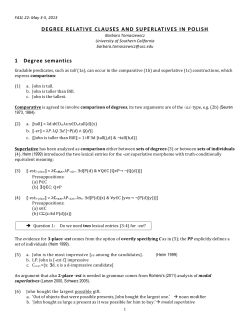 Handout - University of Southern California