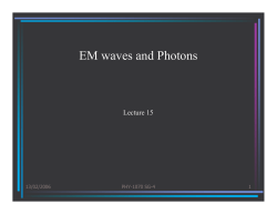 Lecture-15 - University of Guelph Physics