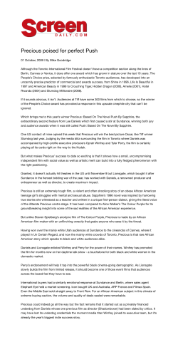 Precious poised for perfect Push