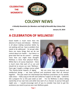 January 19, 2014 - Meredith Bay Colony Club