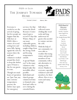 NewsletterSpring2014