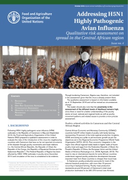Addressing H5N1 Highly Pathogenic Avian Influenza