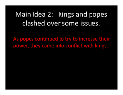 Power of the Popes