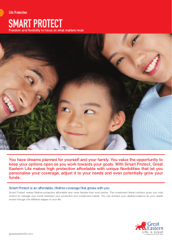 Brochure - Great Eastern Life