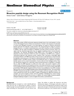 Nonlinear Biomedical Physics