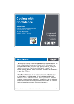 Coding with Confidence