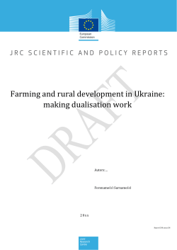 Farming and rural development in Ukraine - agrilife