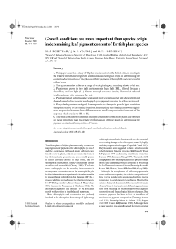 Growth conditions are more important than species origin