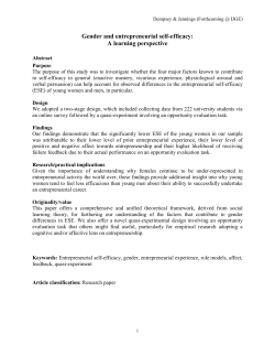 the effect of novelty on new firm performance