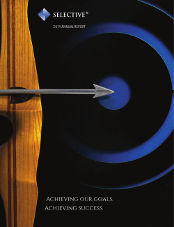 Achieving our goals. Achieving success.