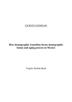 How demographic transition forms demographic bonus