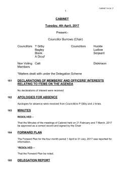 Printed minutes PDF 181 KB - Committee and Member Services